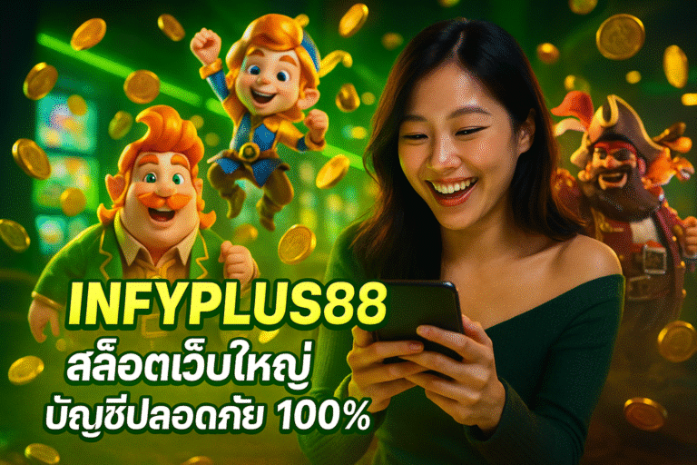 INFYPLUS88 สล็อตเว็บใหญ่ บัญชีปลอดภัย 100%