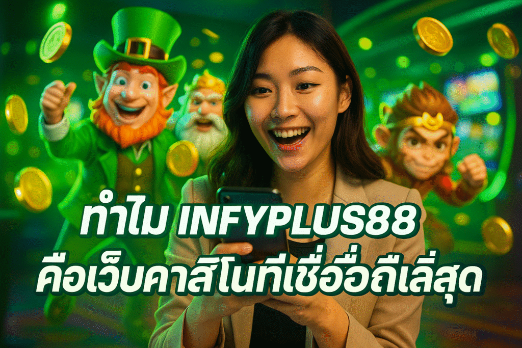 ทำไม INFYPLUS88 คือเว็บคาสิโนที่เชื่อถือที่สุด