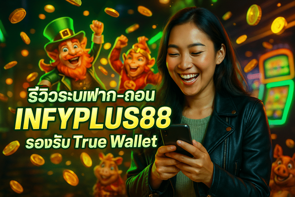 รีวิวระบบฝาก-ถอน INFYPLUS88 รองรับ True Wallet