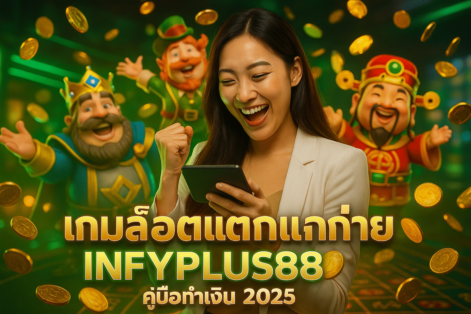 เกมสล็อตแตกง่าย INFYPLUS88 คู่มือทำเงิน 2025