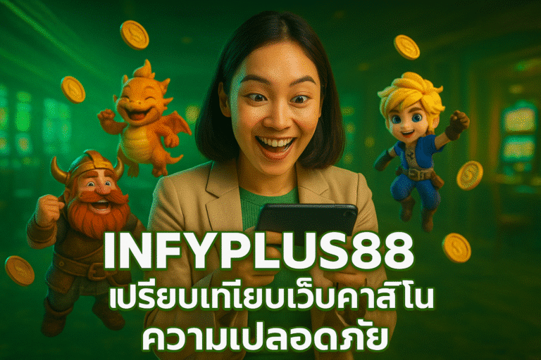 INFYPLUS88 เปรียบเทียบเว็บคาสิโนความปลอดภัย