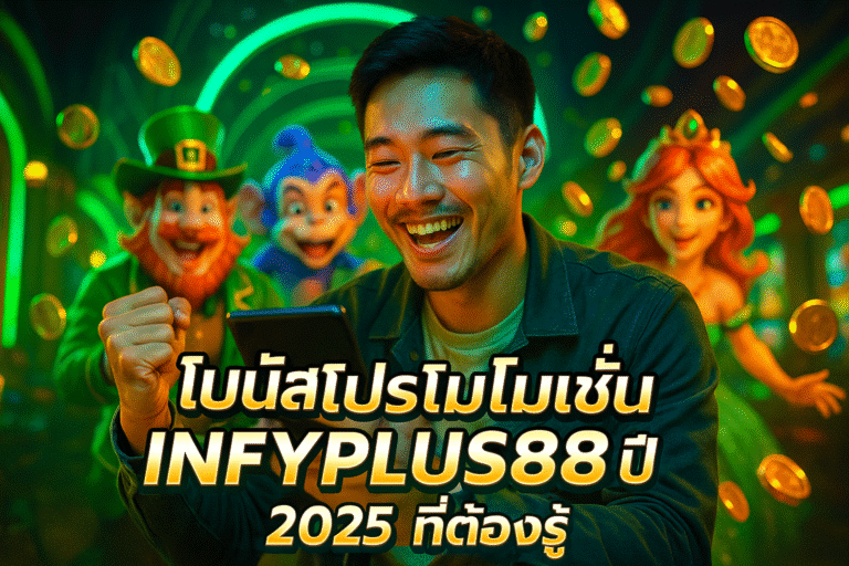 โบนัสโปรโมชั่น INFYPLUS88 ปี 2025 ที่ต้องรู้