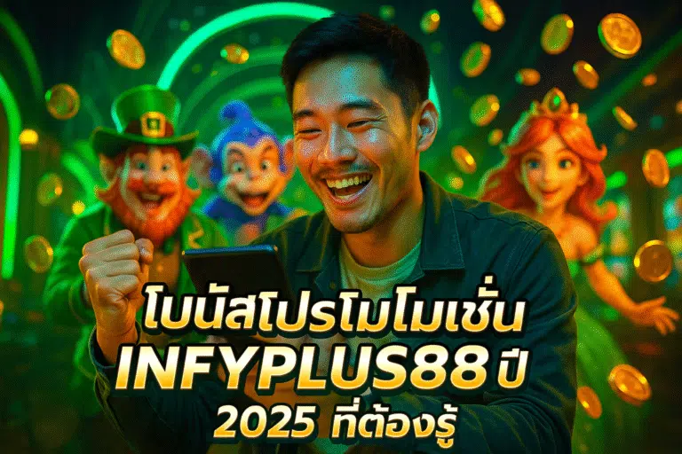 โบนัสโปรโมชั่น INFYPLUS88 ปี 2025 ที่ต้องรู้